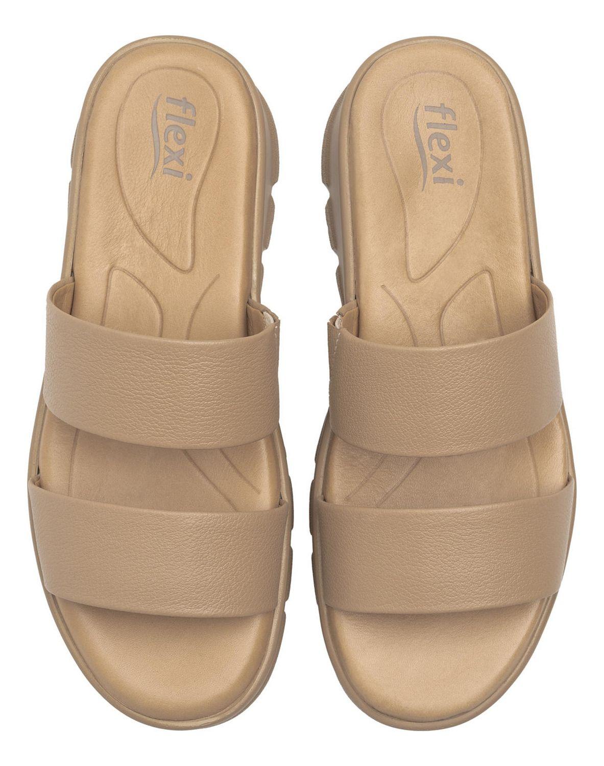 Sandalia Mujer Lexa 128506 Beige Flexi-9
