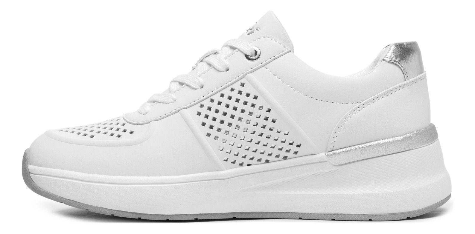 Zapatilla Mujer Brisea 132201 Blanca Flexi-4