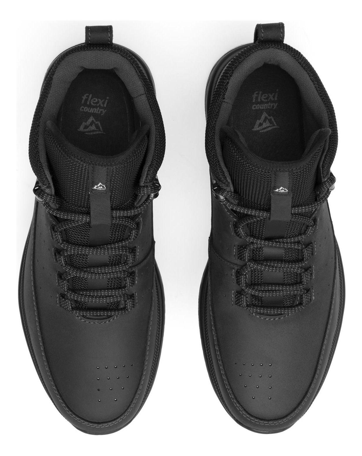 Botín Hombre Ocon 403010 Negro Flexi-5
