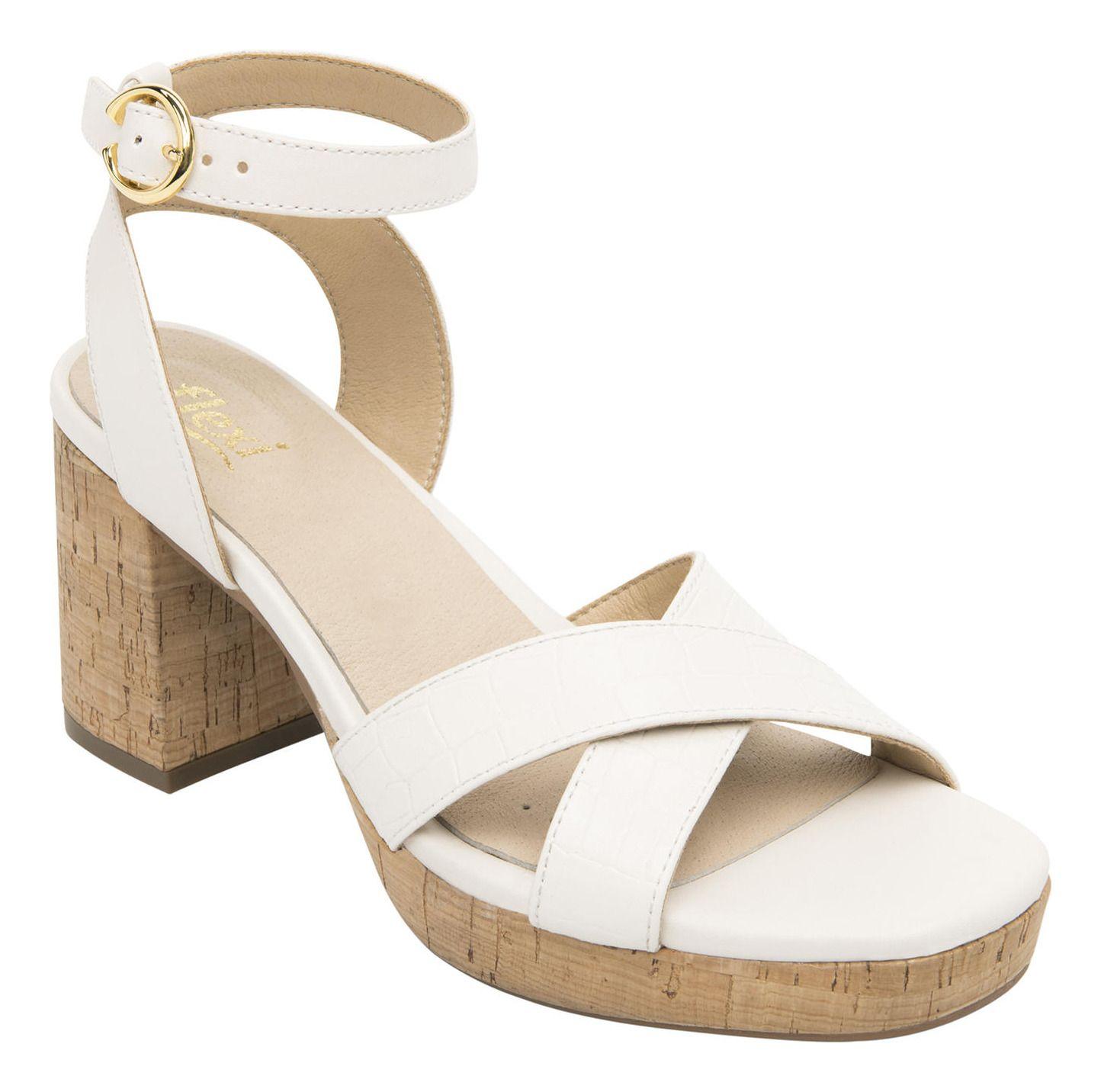 Sandalia Mujer  Kadeisha Blanco Flexi-8