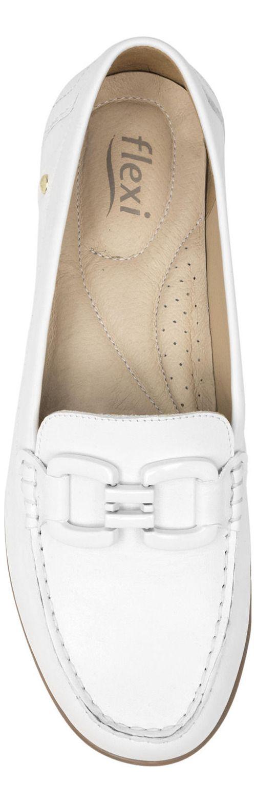 MOCASIN MUJER PAMELA 124302 Blanco Flexi-4