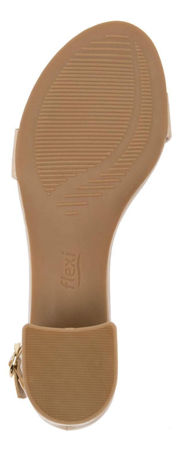 Sandalia Mujer Celine Beige Flexi-5