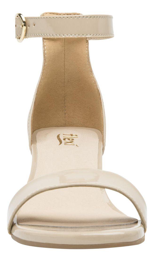 Sandalia Mujer Celine Beige Flexi-6