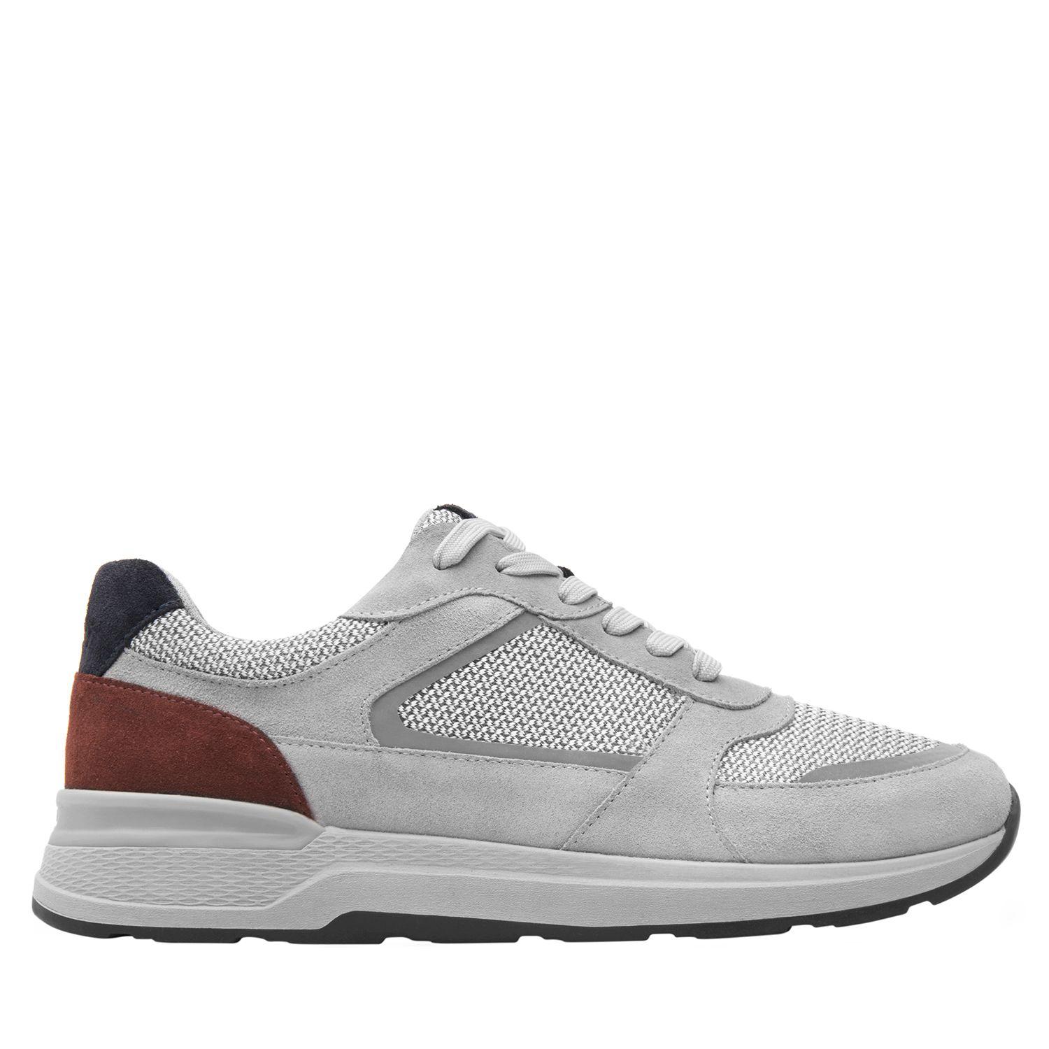 Zapatilla Hombre Fiji 406903 Gris Flexi-0