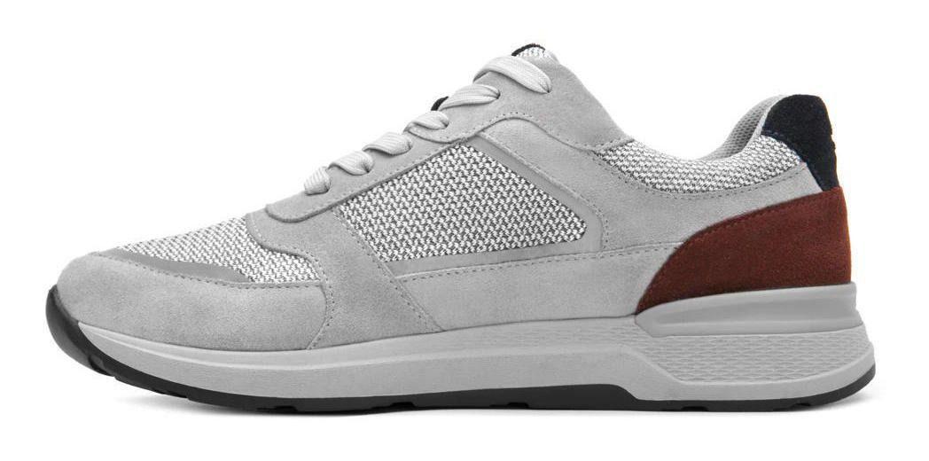 Zapatilla Hombre Fiji 406903 Gris Flexi-4