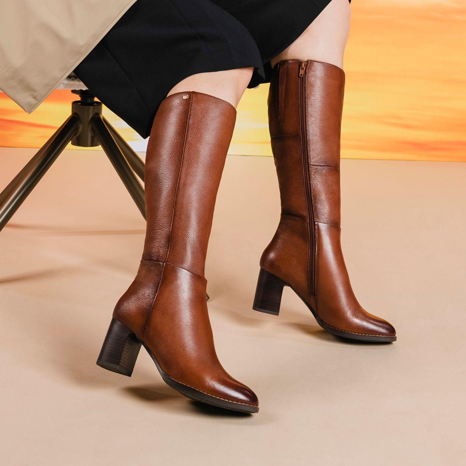 Bota Mujer Nabba 132401 Cognac Flexi-2