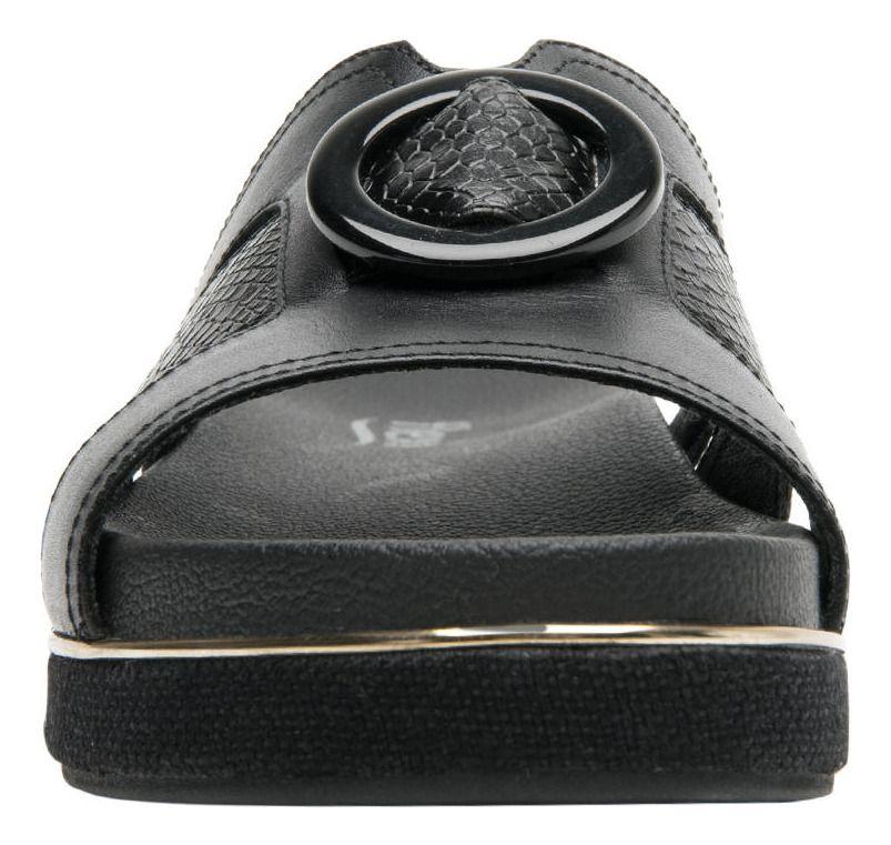 Sandalia Mujer Cuero Deyna Negro Flexi-4