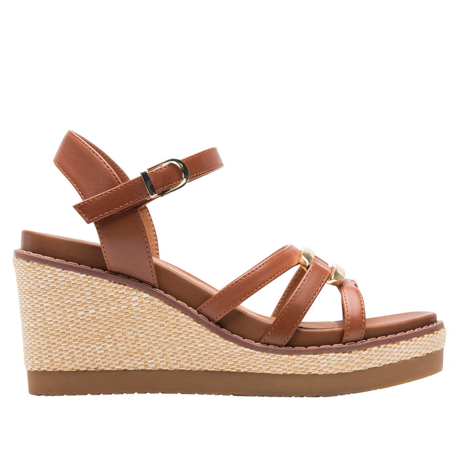 Sandalia Mujer Ester 135601 Café Flexi-0