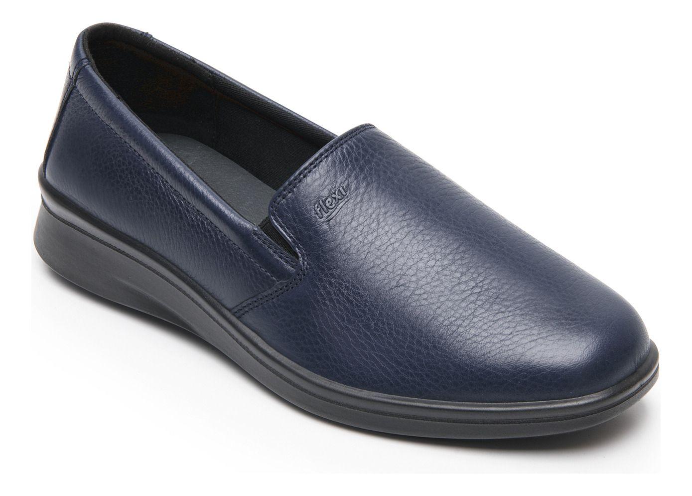 Zapato Mujer Jenelle 124501 Azul Flexi-1