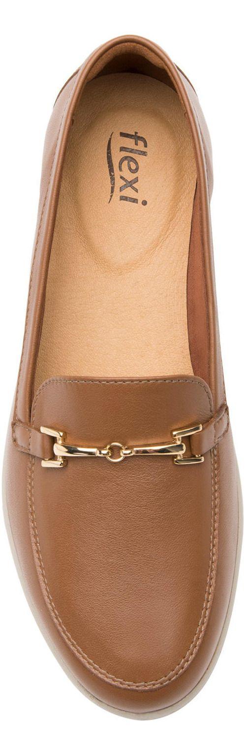 Zapato Mujer Cuero Amelie Cafe Flexi-9