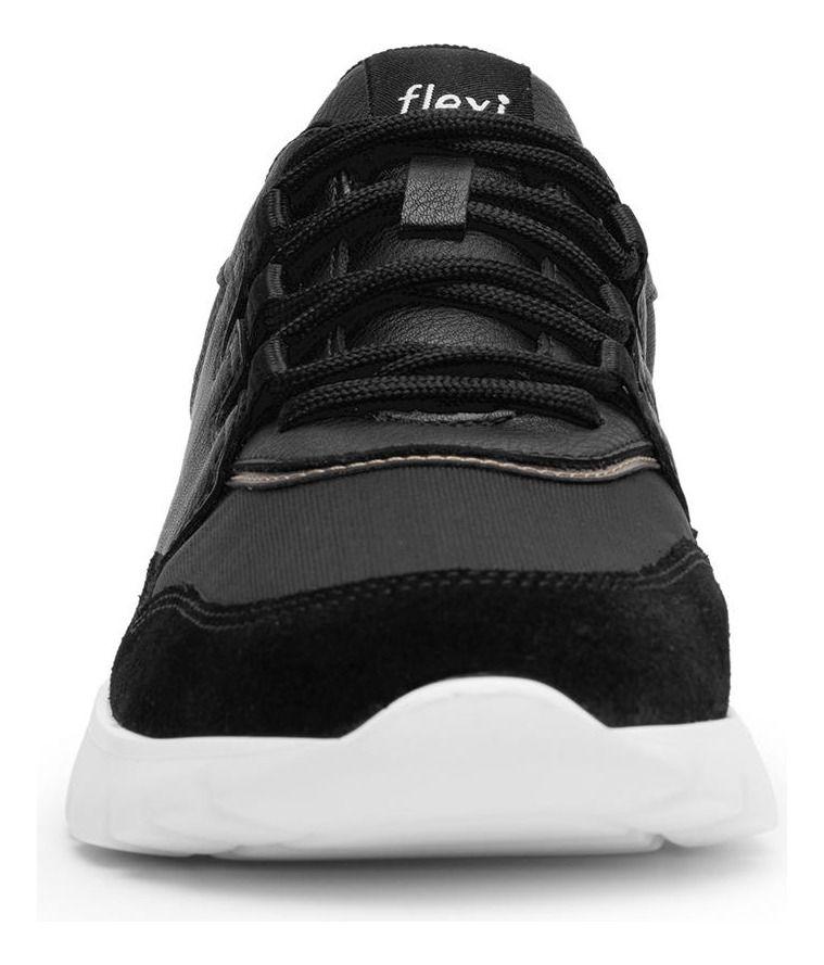 Zapatilla Mujer Lucena 129702 Negro Flexi-3