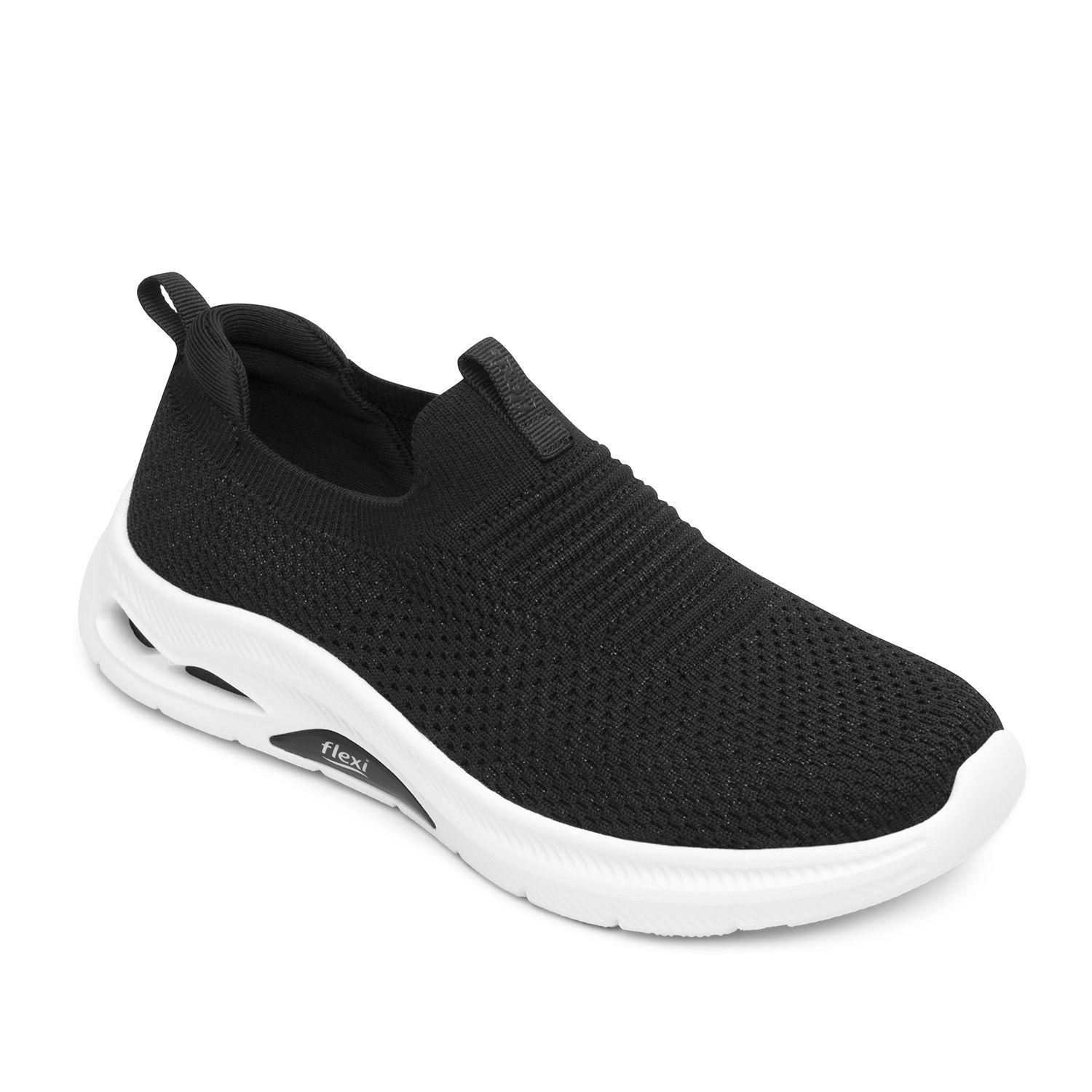 Zapatilla Mujer Brera 135201 Negro Flexi-1