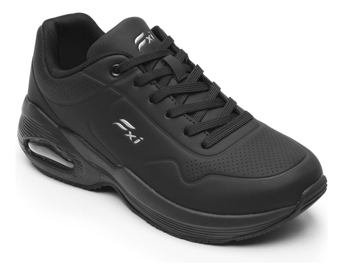 Zapatilla Mujer Saluma 131501 Negra Flexi-4