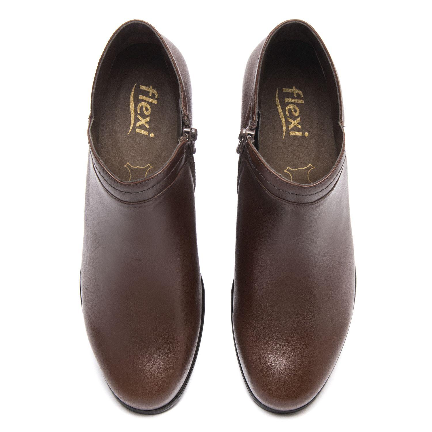 Botin Mujer Renata 110421 Tabaco Flexi-5