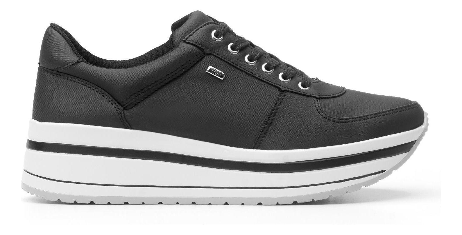 Zapatilla Mujer Alanis Negro Flexi-0