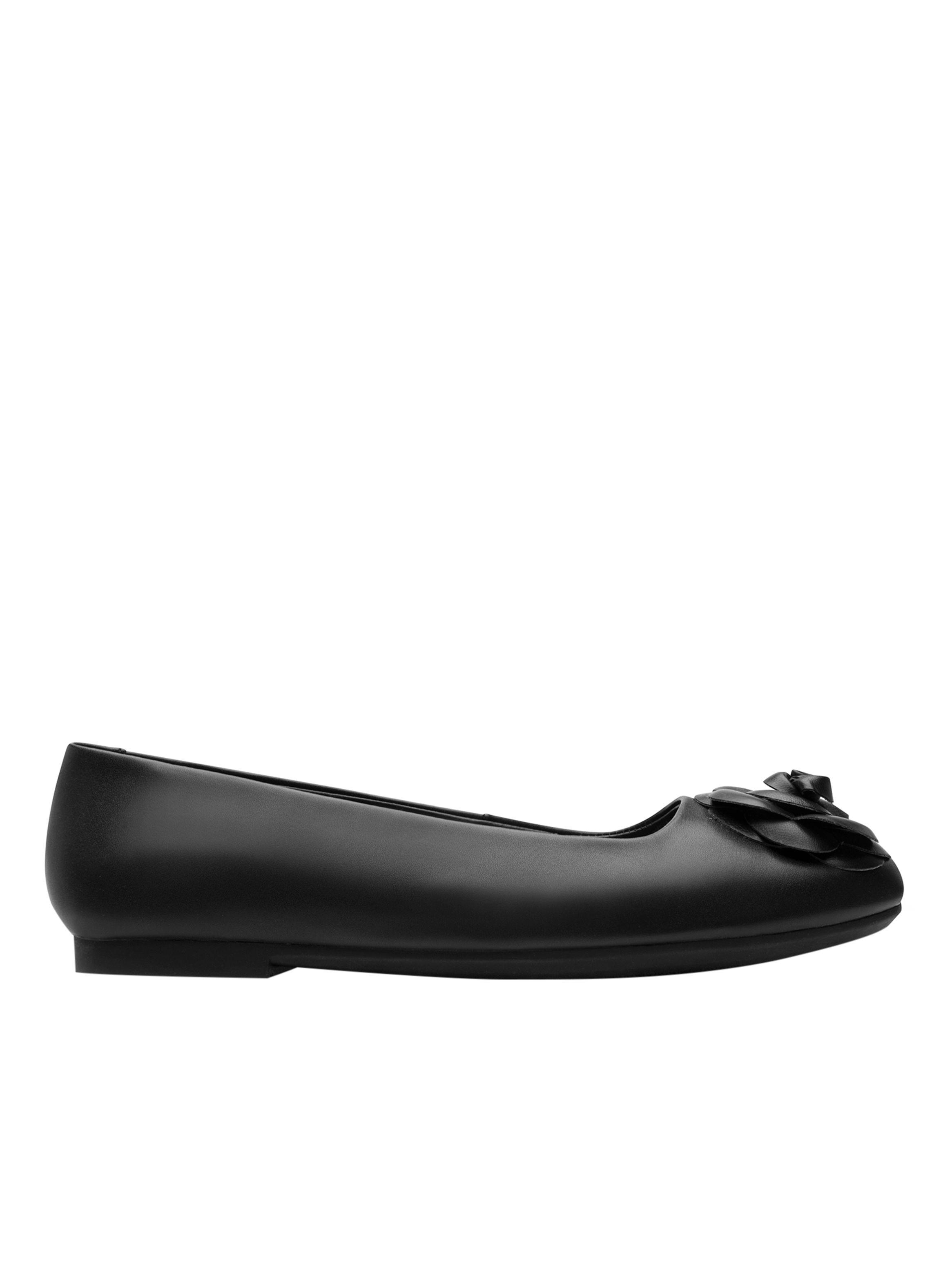 Ballerina Mujer Atessa 136803 Negra Flexi-0
