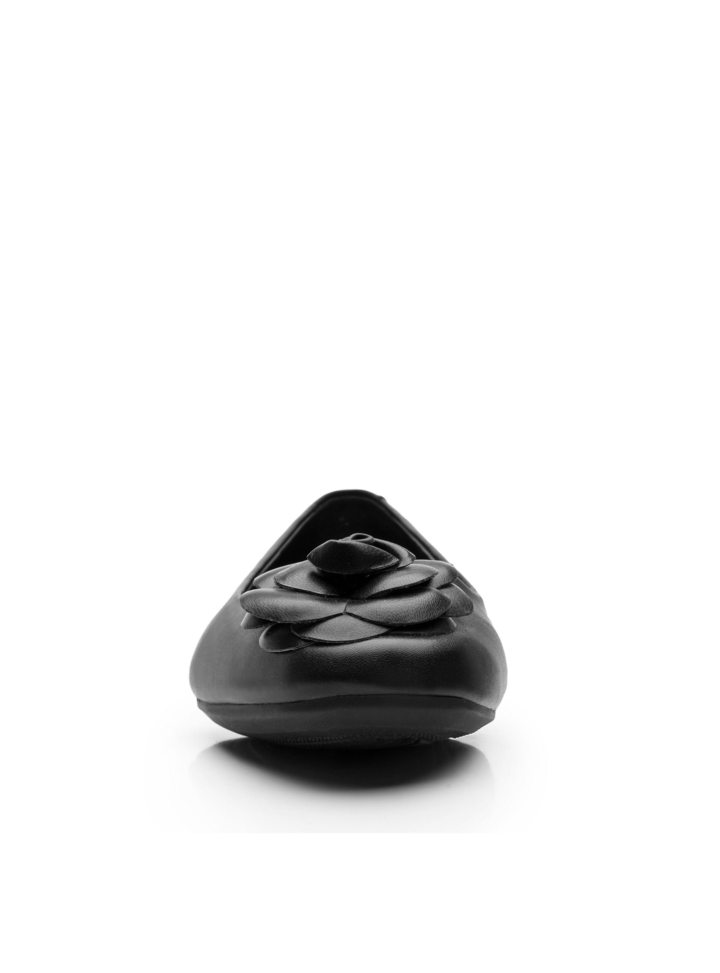 Ballerina Mujer Atessa 136803 Negra Flexi-3