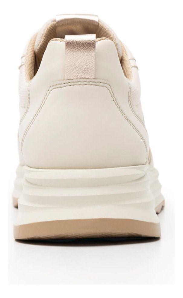 Zapatilla Mujer Nat 127102 Beige Flexi-3