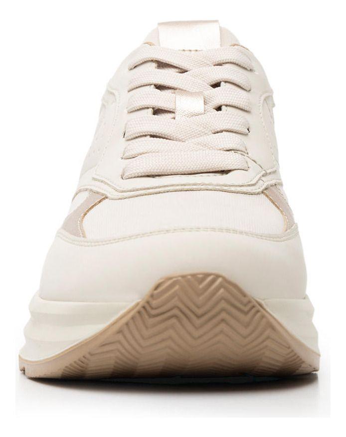Zapatilla Mujer Nat 127102 Beige Flexi-4