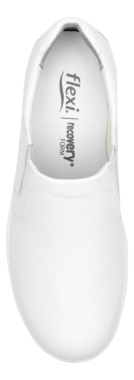 Zapato Mujer Cuero Traviata Blanco Flexi-6