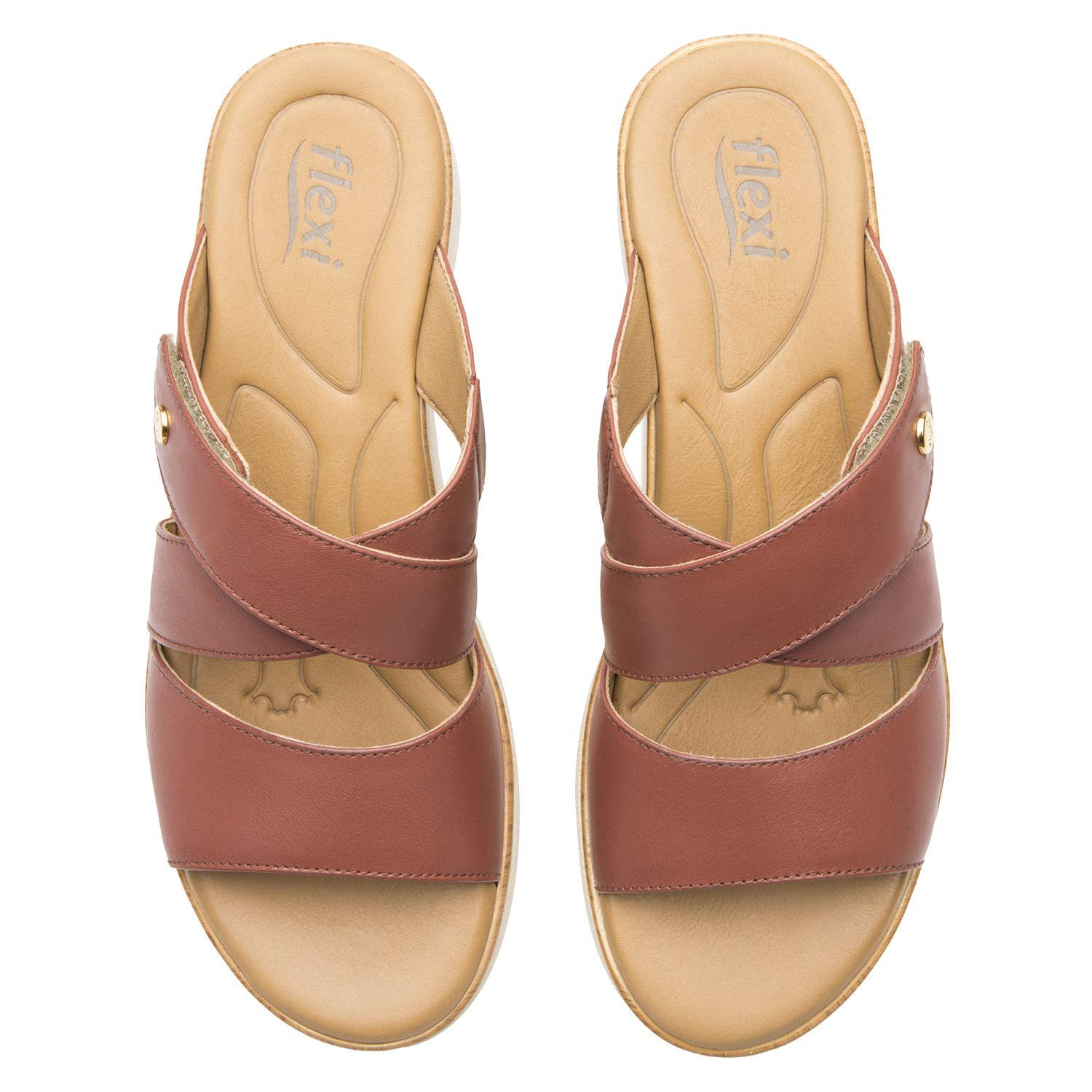 Sandalia Mujer Dariana 124209 Terracota Flexi-5