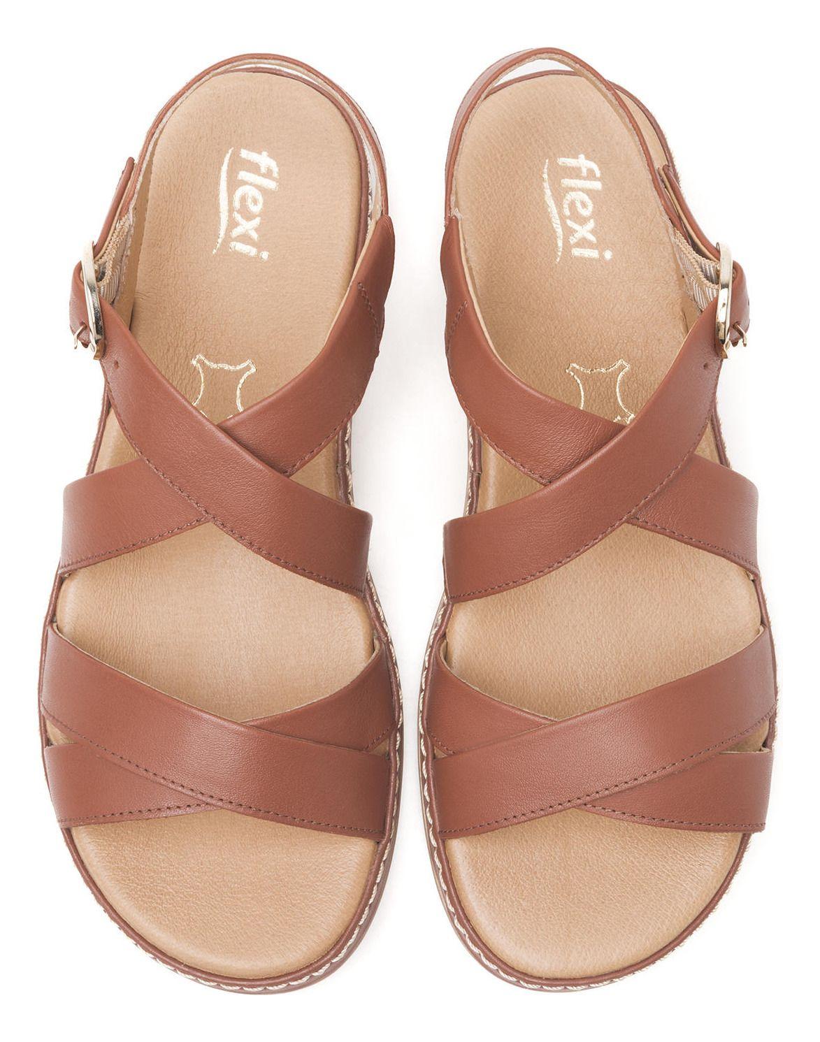 Sandalia Mujer Peonia 100227 Rosa Terracota Flexi-6