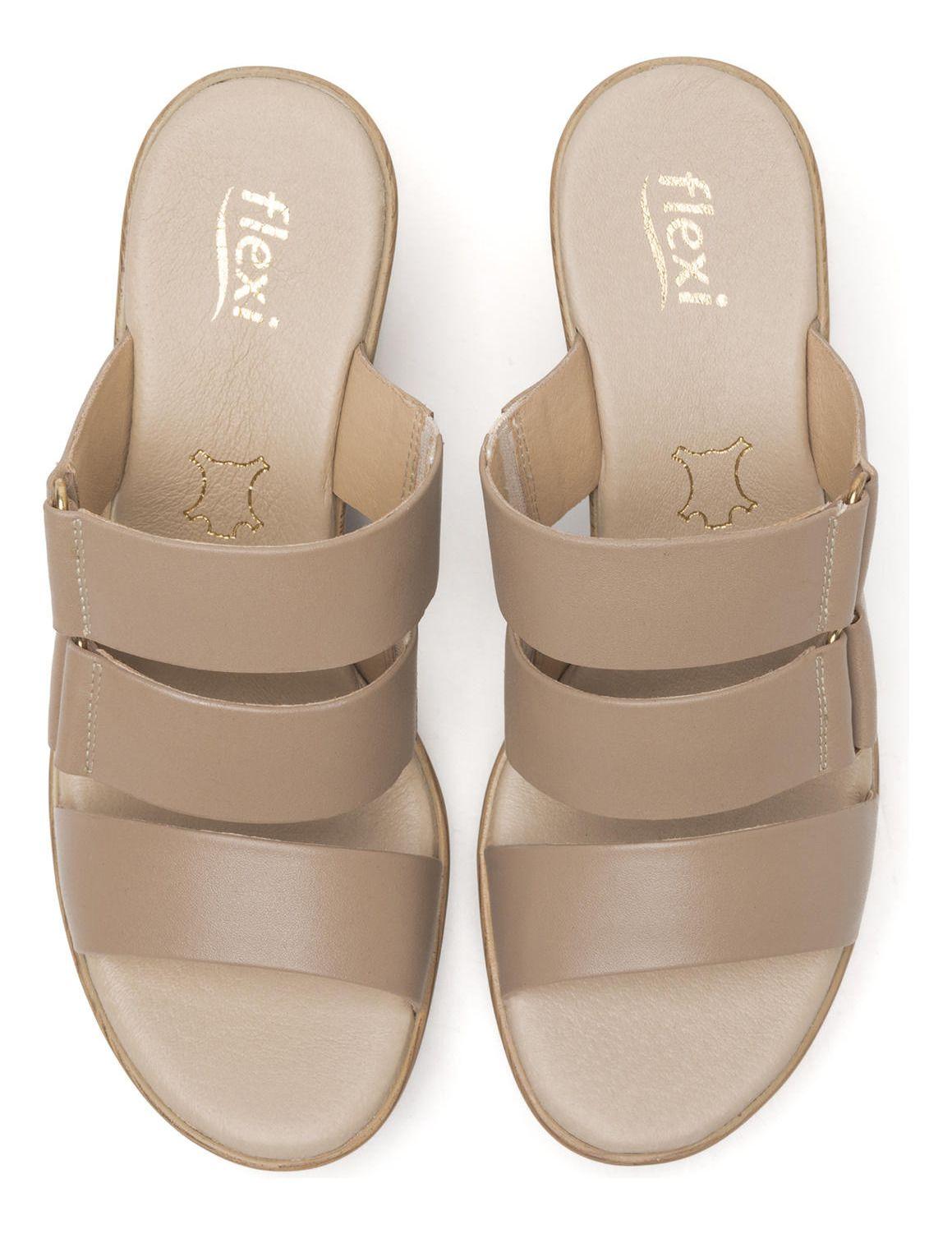 Sandalia Mujer Lory 102922 Taupe Flexi-5