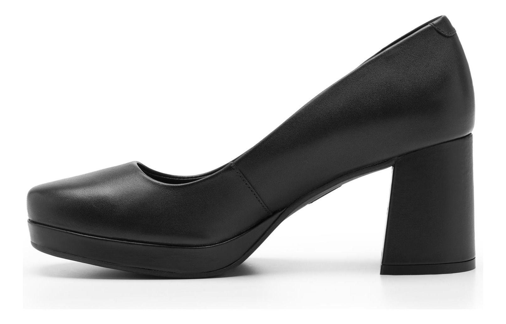 Zapato Mujer Cuero Mackenzie 127201 Negro Flexi-2