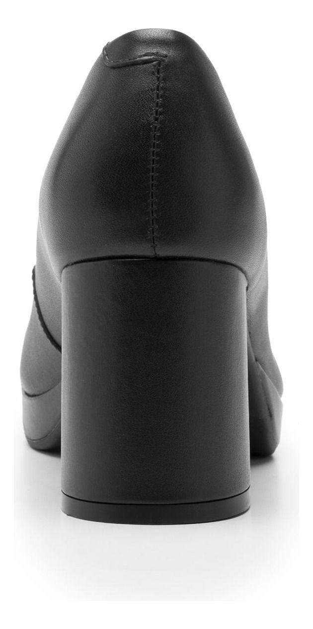 Zapato Mujer Cuero Mackenzie 127201 Negro Flexi-4