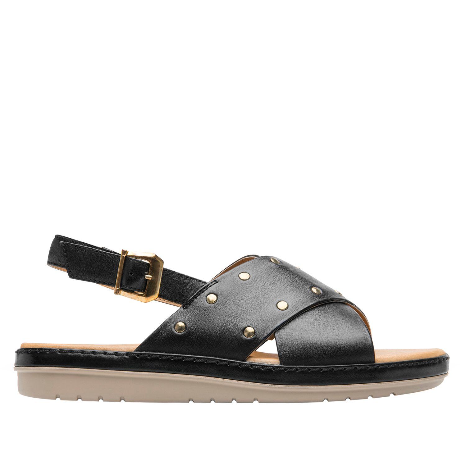 Sandalia Mujer Peonia 100233 Negro Flexi-0