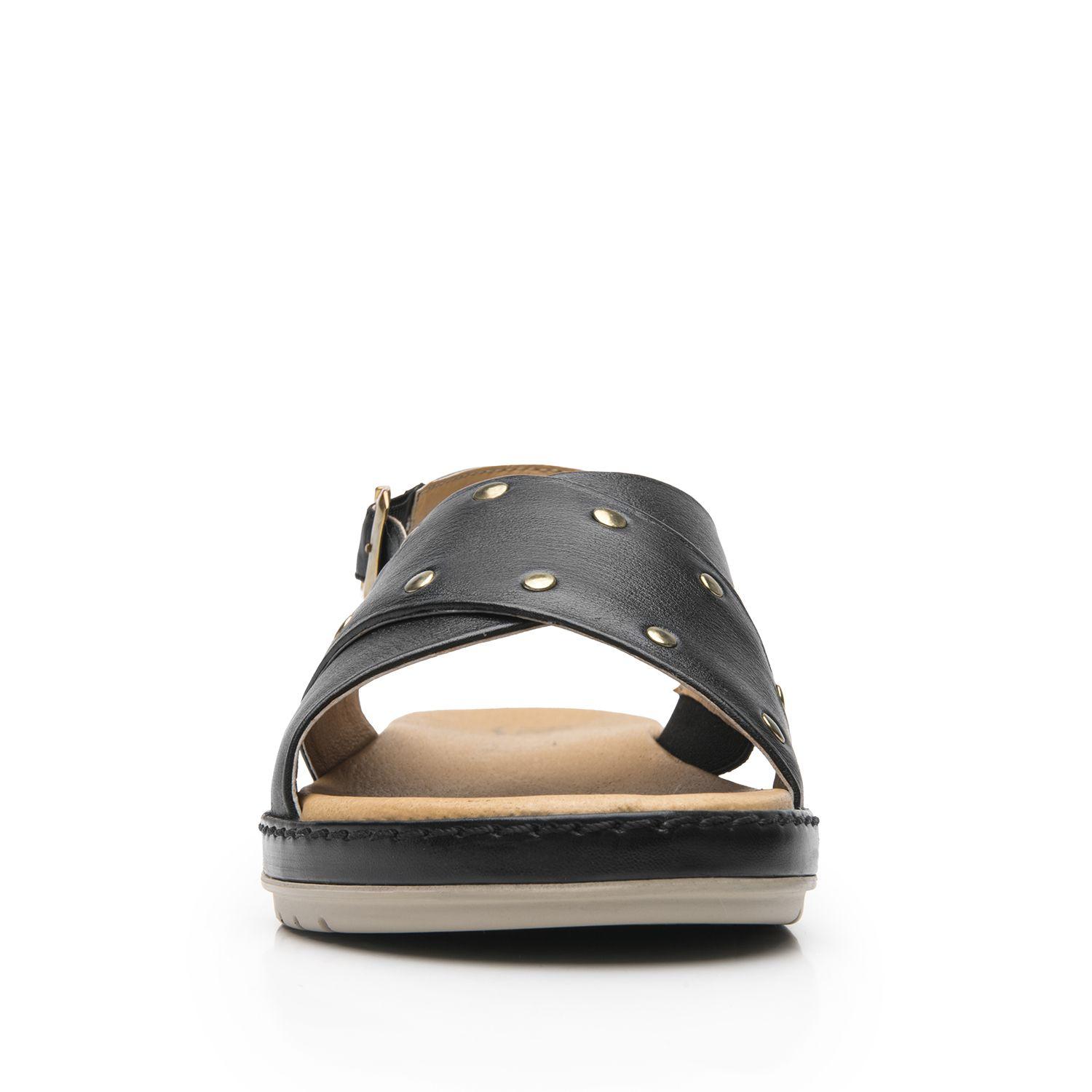 Sandalia Mujer Peonia 100233 Negro Flexi-3