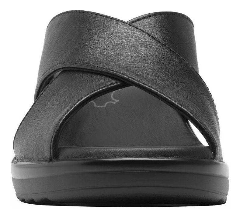 Sandalia Mujer Cuero Amapola Negro Flexi-6