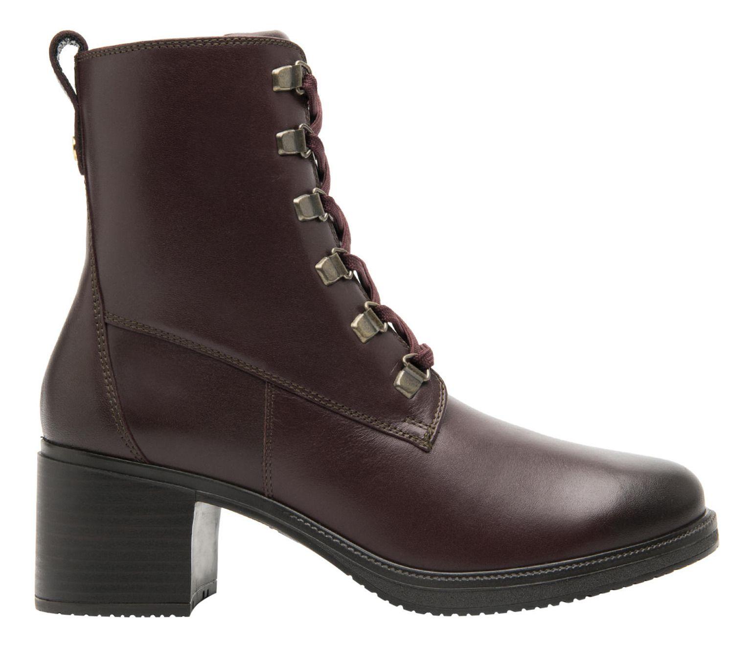 Botín Mujer Mollie 120504 Burdeo Flexi-3