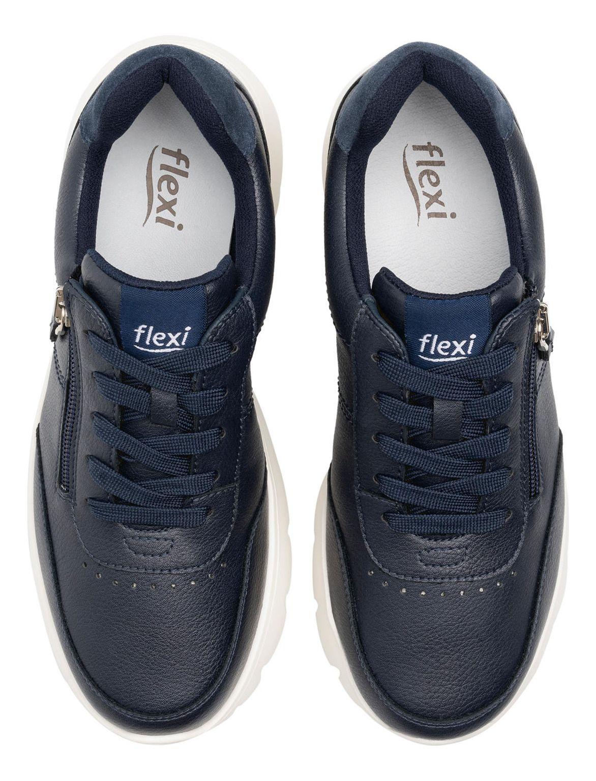 Zapatilla Mujer Lucena 129701 Azul Marino Flexi-6