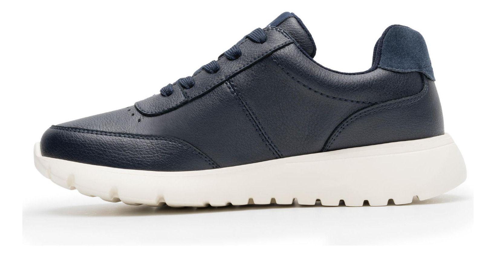 Zapatilla Mujer Lucena 129701 Azul Marino Flexi-4