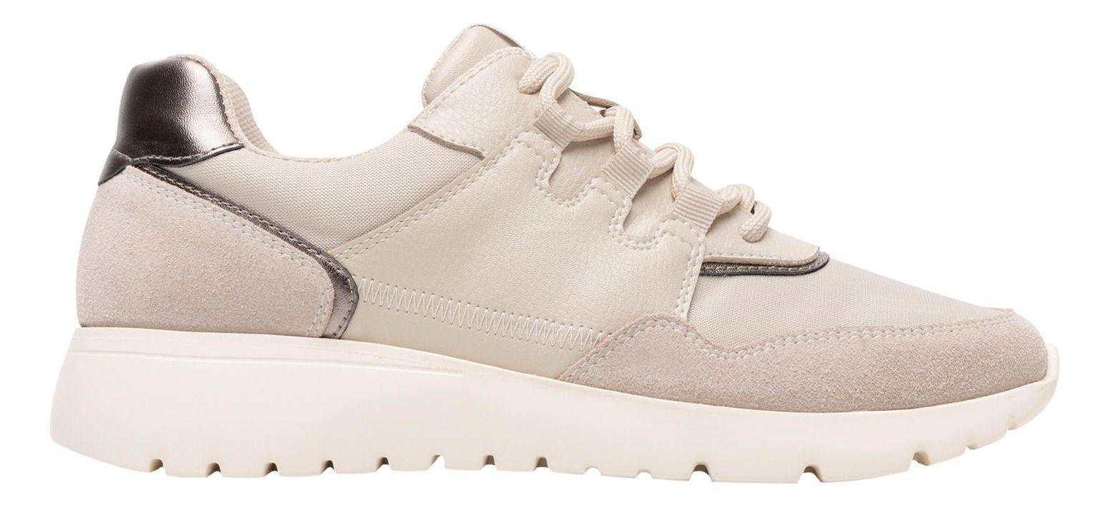 Zapatilla Mujer Lucena 129702 Marfil Flexi-1