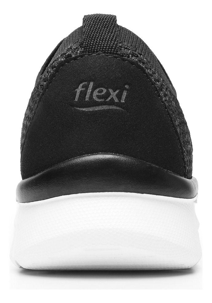 Zapatilla Mujer Ashley 125606 Negra Flexi-3