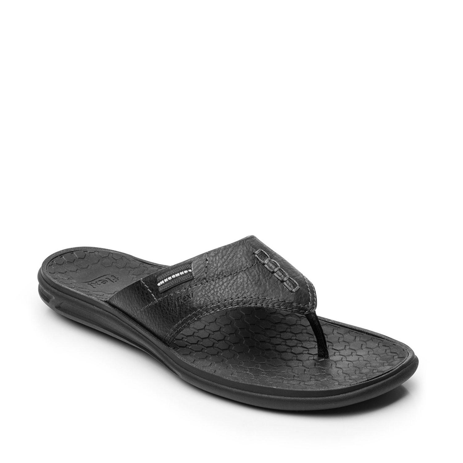 Sandalia Hombre Clifton Negra Flexi-1