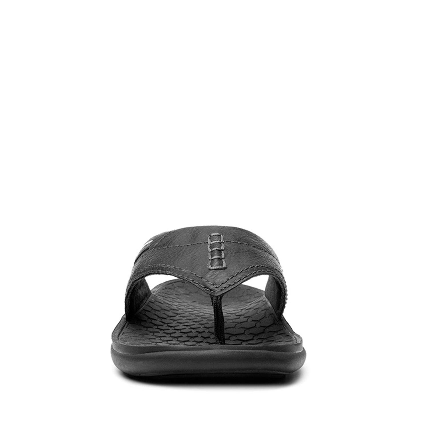 Sandalia Hombre Clifton Negra Flexi-3