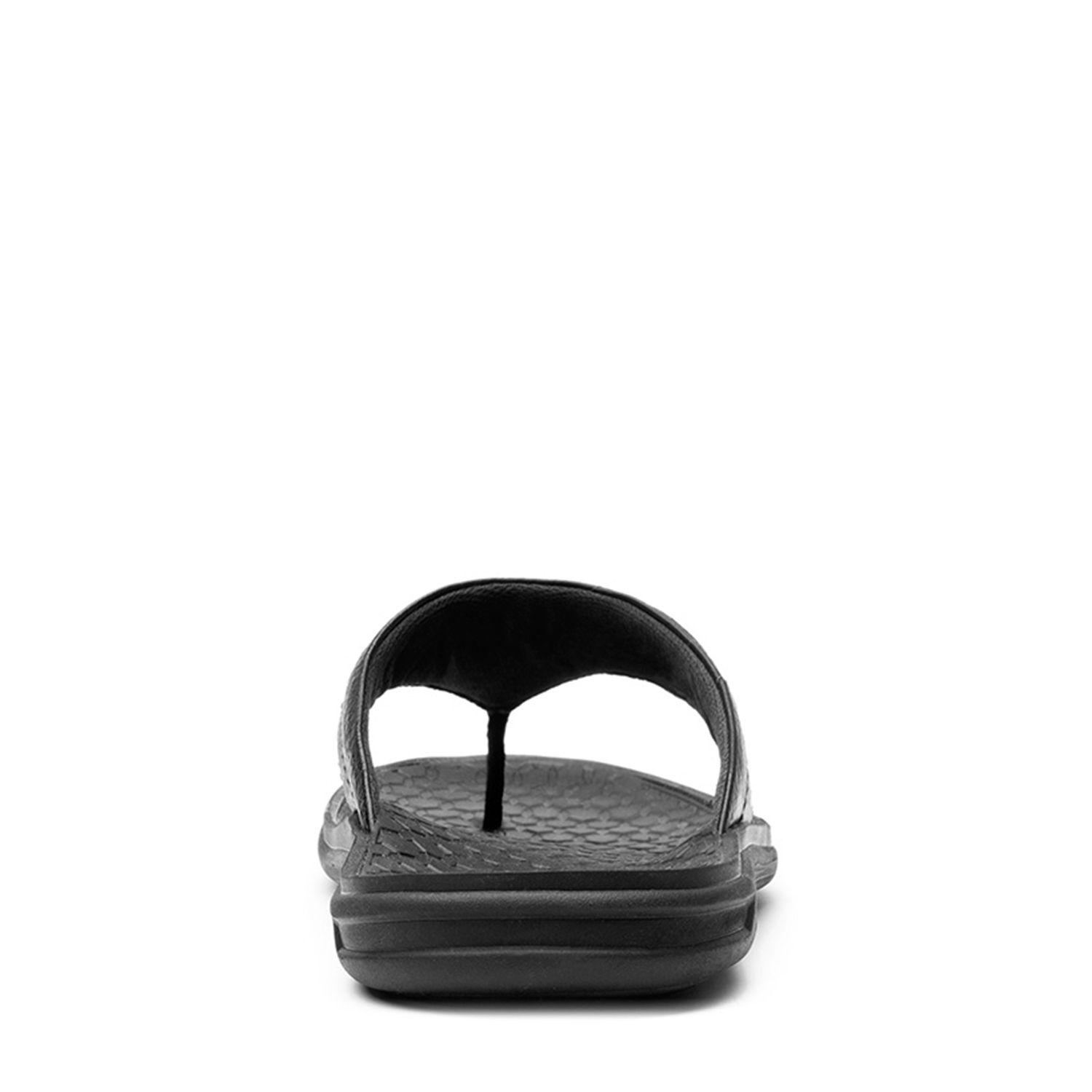 Sandalia Hombre Clifton Negra Flexi-4