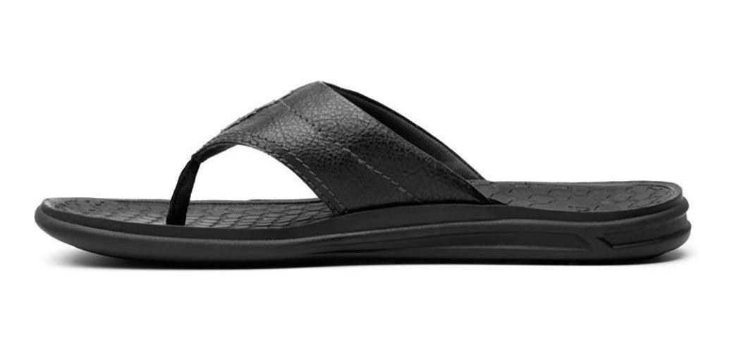 Sandalia Hombre Clifton Negra Flexi-9