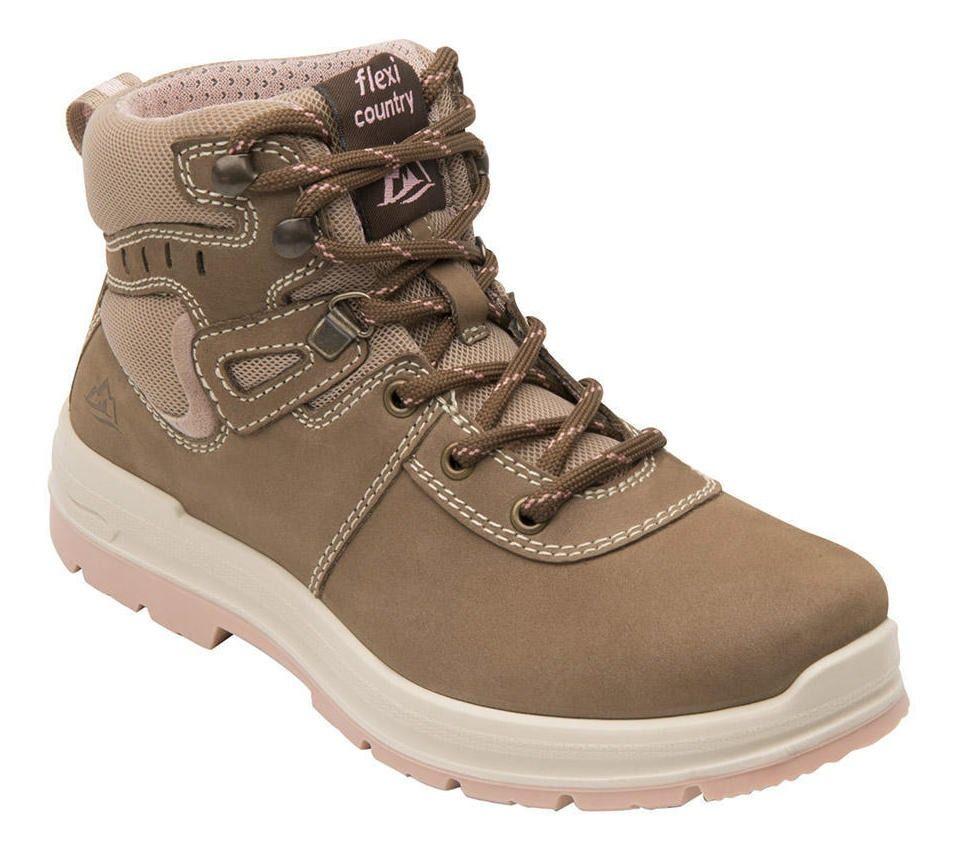 Botin Mujer Lilith 116804 Beige Flexi-1