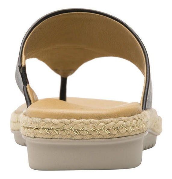 Sandalia Mujer Peonia Negro Flexi-7