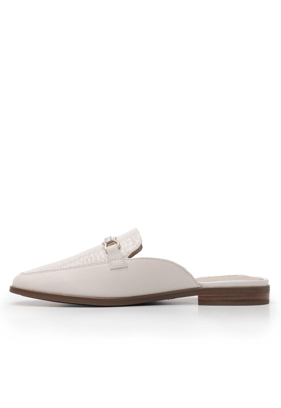 Mocasín Mujer Hayek 126603 Blanco Algodón Flexi-3