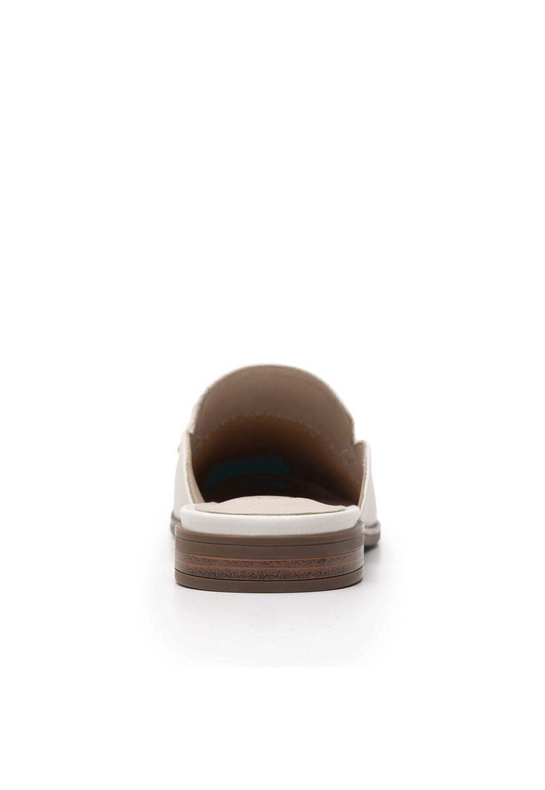 Mocasín Mujer Hayek 126603 Blanco Algodón Flexi-4