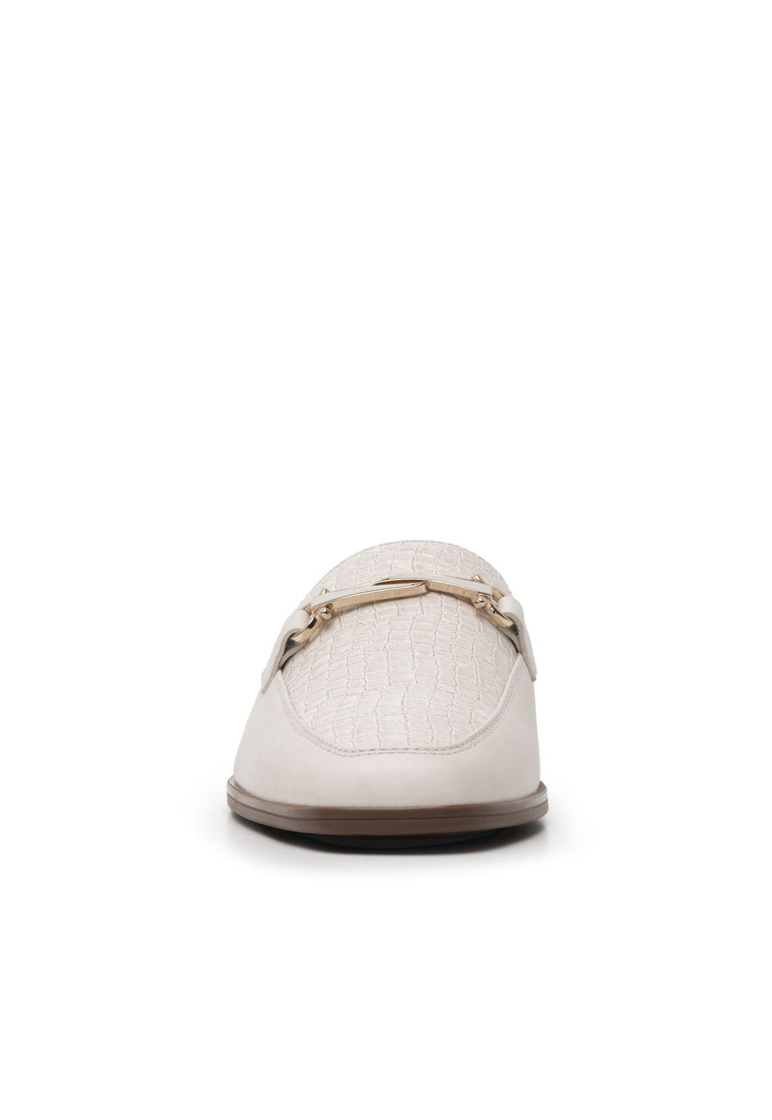 Mocasín Mujer Hayek 126603 Blanco Algodón Flexi-7