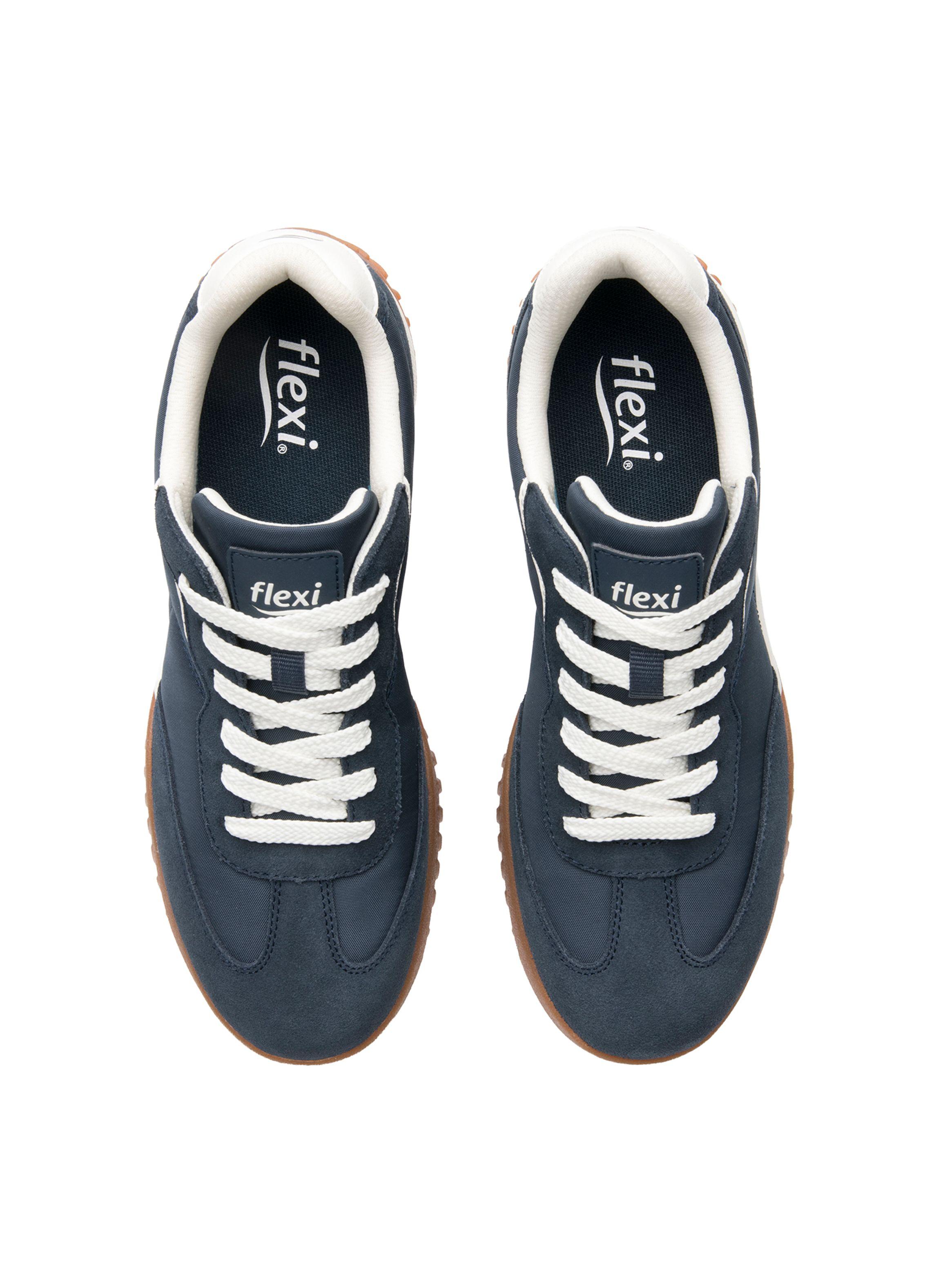 Zapatilla Mujer Naoki 138502 Azul Marino Flexi-2