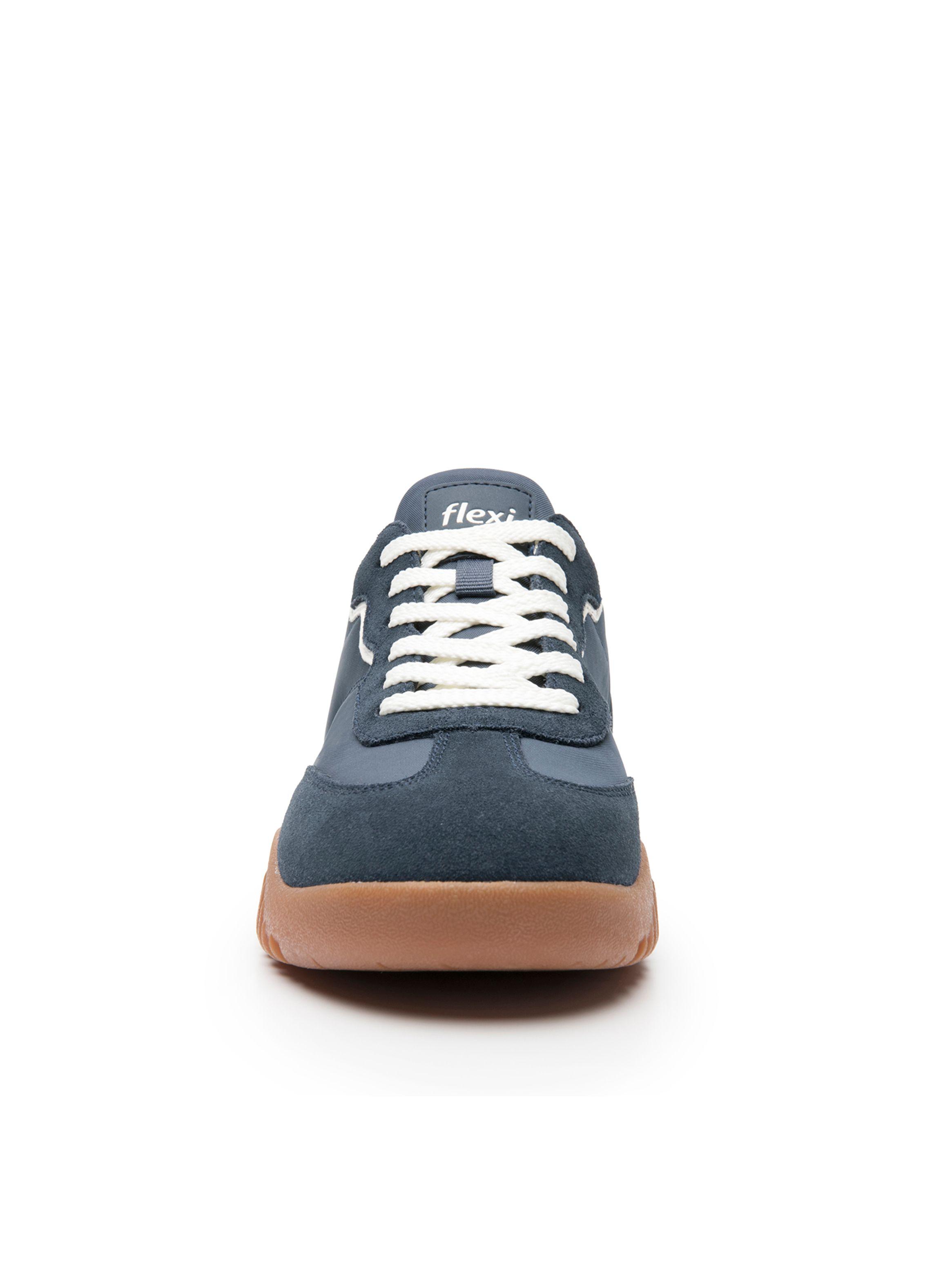 Zapatilla Mujer Naoki 138502 Azul Marino Flexi-4