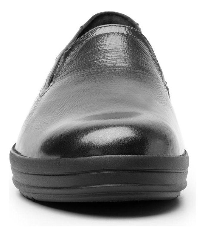 Zapato Mujer Cuero Charis Plomo Flexi-3