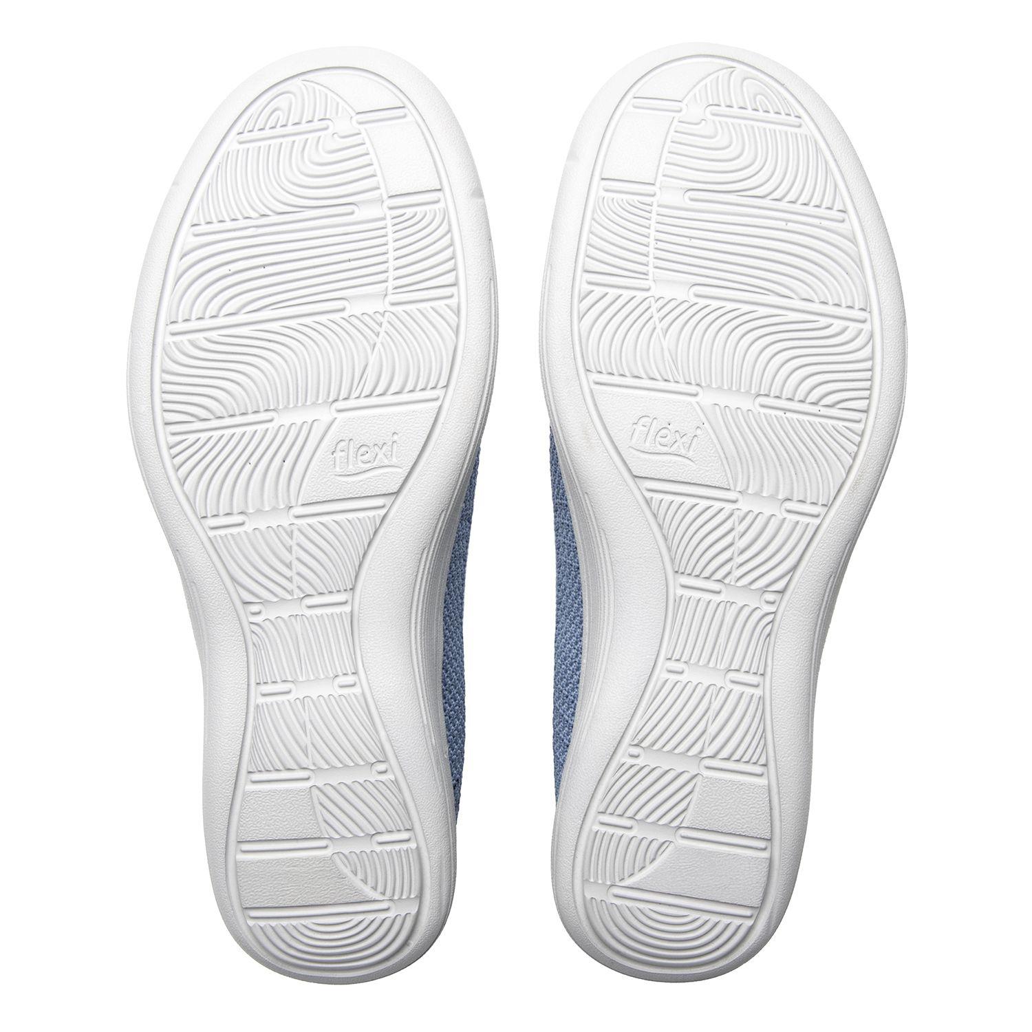 Zapatilla Mujer Grecya 104930 Celeste Flexi-6